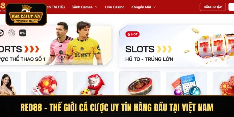 RED88 - Thế Giới Cá Cược Uy Tín Hàng Đầu Tại Việt Nam